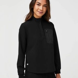 FIGS Medium Kibaza Long Sleeve Scrub Top